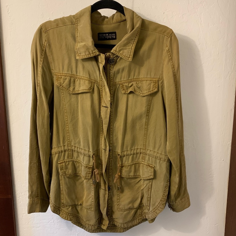 Cotton On zip up jacket with pockets